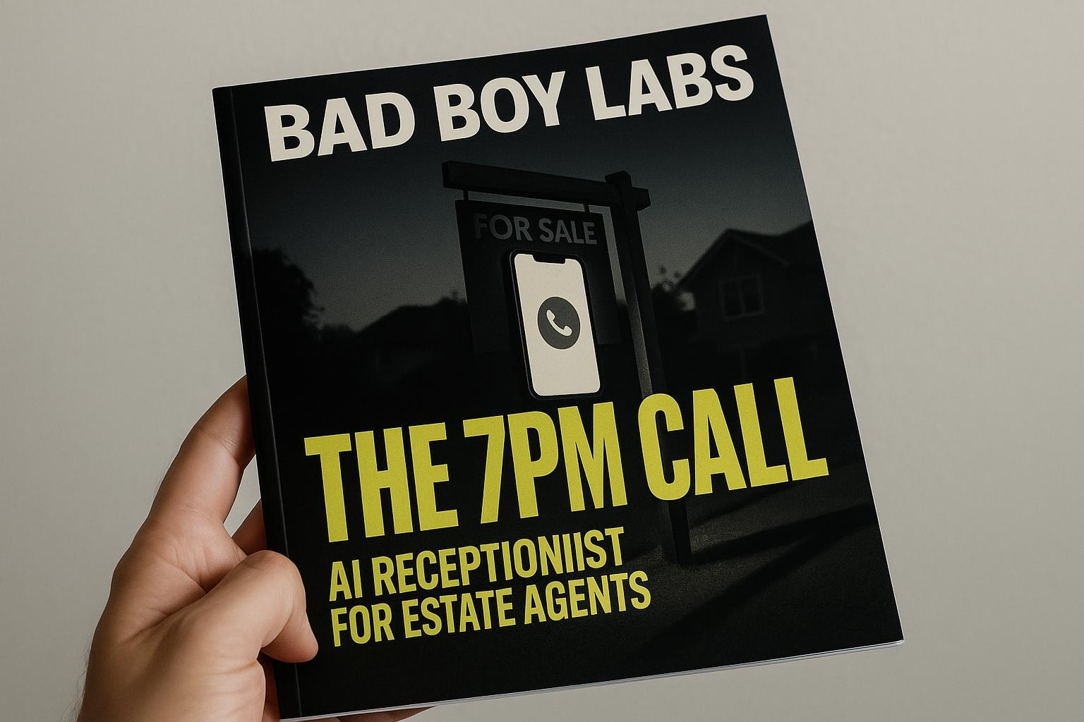 AI receptionist for estate agents: the valuation call at 7pm