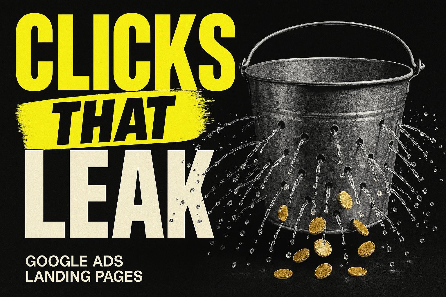 Google Ads landing page: why your clicks land on a homepage and leak