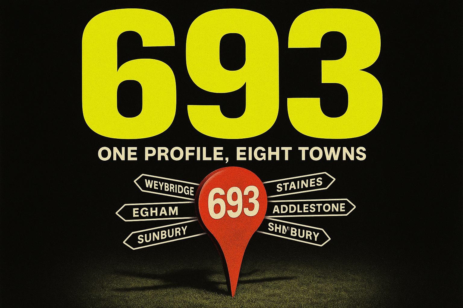 Google Business Profile for a Surrey business serving several towns
