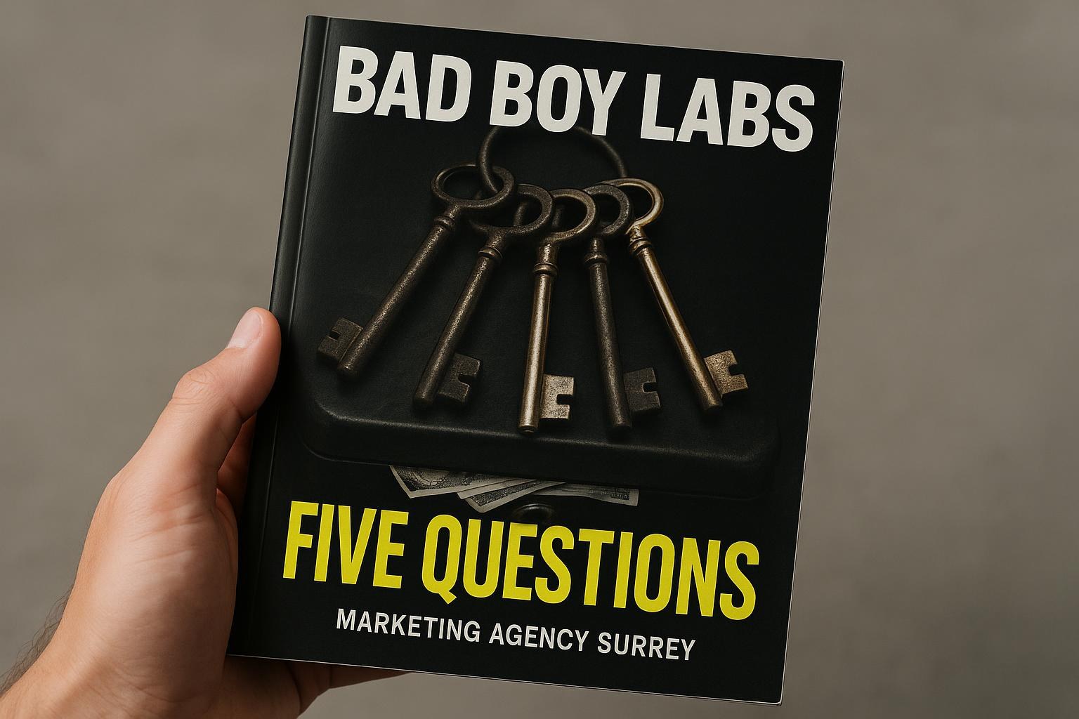 Marketing agency in Surrey: five questions that expose a weak one