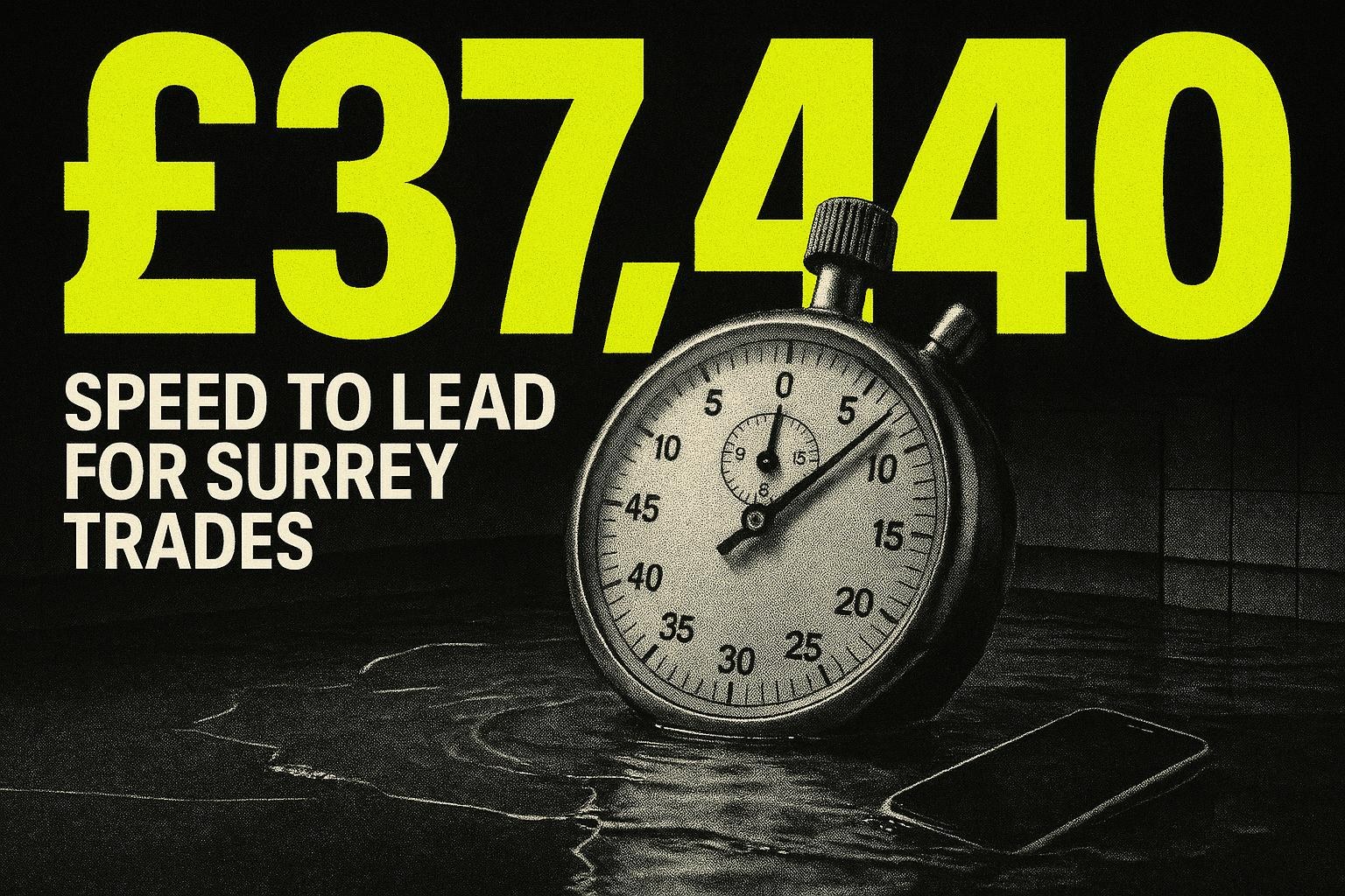 Speed to lead for Surrey trades: the five-minute window, in your money