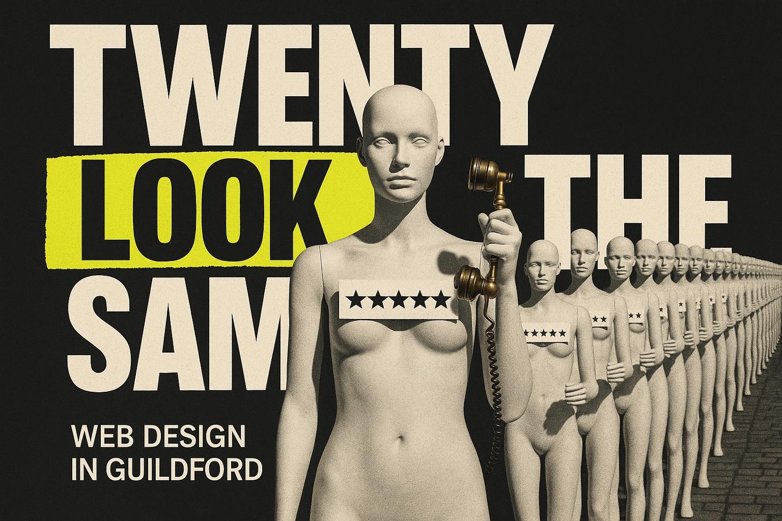 Web design in Guildford: 20 agencies, three questions to pick one
