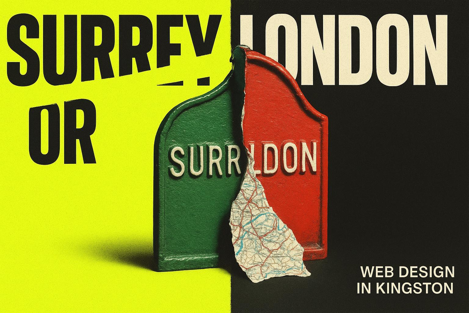 Web design in Kingston and Sutton: where Surrey searches turn London