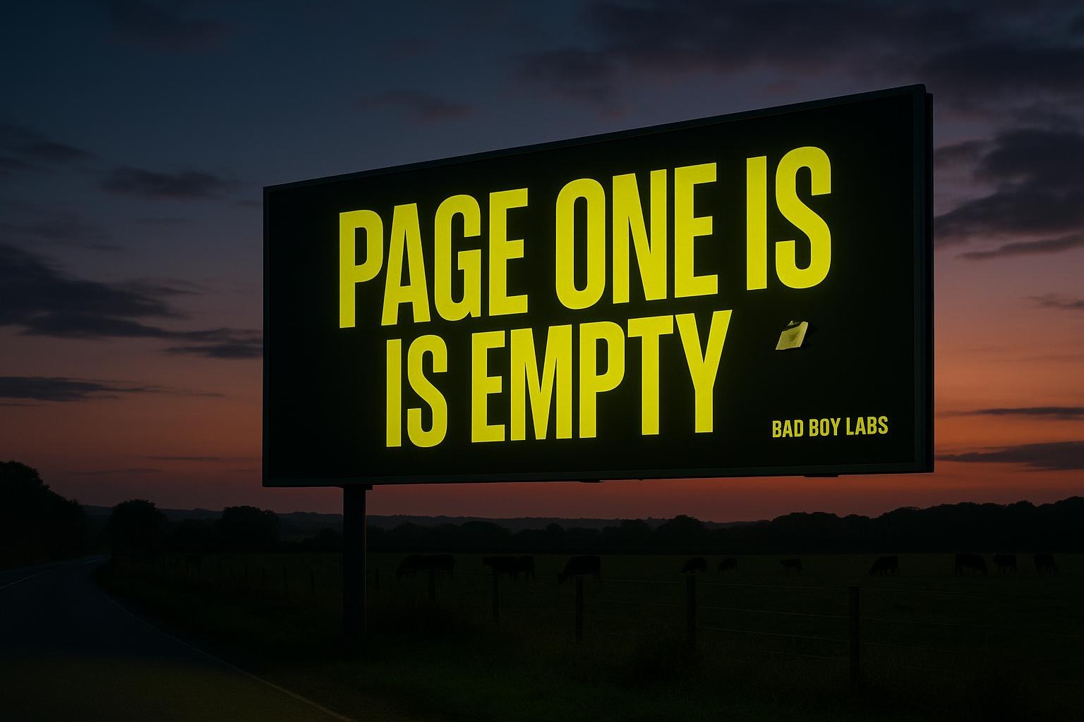 Web design in Leatherhead: nobody local ranks for it, and that matters