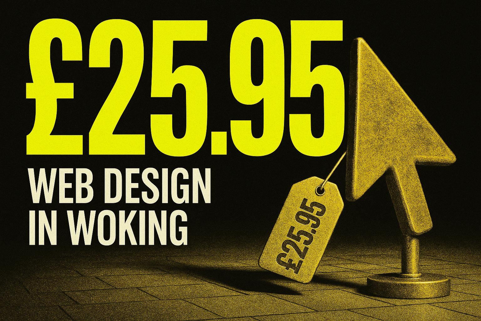 Web design in Woking: what a site should cost and what it should earn