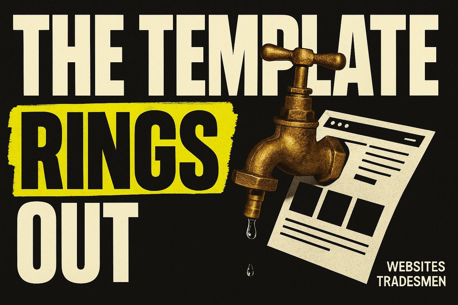 Website for tradesmen: what the template sellers do not tell you